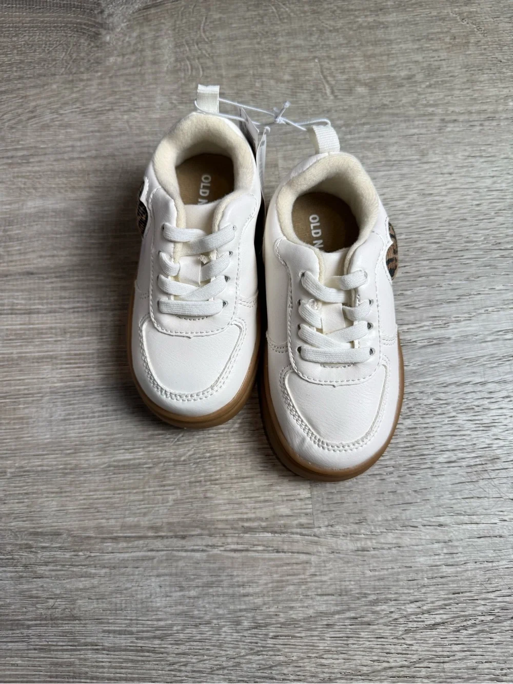 Old Navy Cream and Gum Sole Kids Sneakers